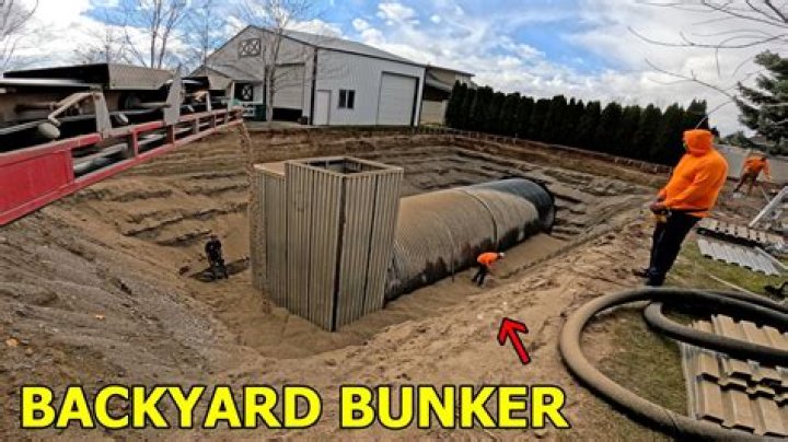 What is a concrete bunker?